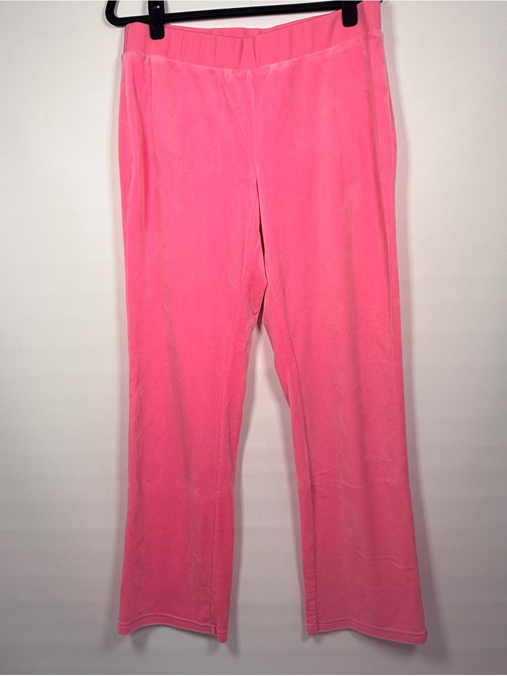 Juicy Couture Pink Velour Hoodie & Sweatpants Track Suit Rhinestone Y2K Size L - Picture 4 of 15